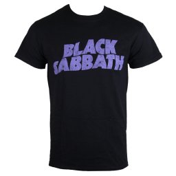 tričko pánské Black Sabbath - Wavy Logo - ROCK OFF - BSTS04MB