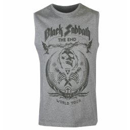tílko pánské Black Sabbath - The End Mushroom Cloud - GREY - ROCK OFF - BSTANK25MG