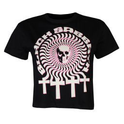 tričko dámské (top) Black Sabbath - Hypnotic Skull - ROCK OFF - BSCT76LB