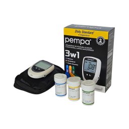 GLUKOMETR PEMPA 3v1 (glukóza, cholesterol, ketolátky)