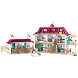 Schleich Venkovský dům a stáj u jezera 42706