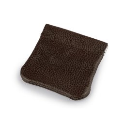 Peněženka / mincovka 8,5x9 cm, barva 4 hnědá tmavá