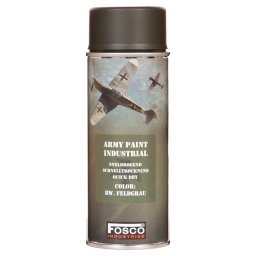 FOSCO barva ARMY ve spreji 400ml RAL 6006 BW ŠEDÁ FELDGRAU