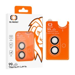 Tel Protect Titanium Lens 99% AR Ochrana objektivů iPhone 16 Plus / 16 - Čiré