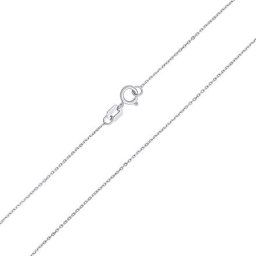 Zlatý řetízek Anker Roma z bílého zlata - 0,7 mm varianta 60 cm