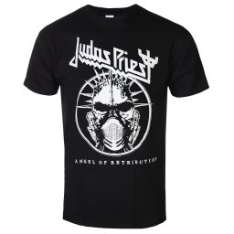 tričko pánské Judas Priest - Angel Of Retribution Headshot - ROCK OFF - JPTEE35MB