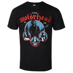 tričko pánské Motörhead - 50 Years Lemmy Circles - ROCK OFF - MHEADTEE85MB
