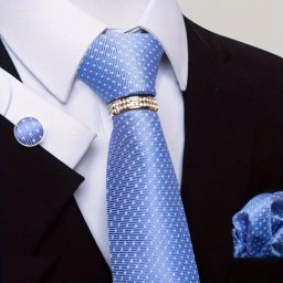 Manžetové knoflíčky s kravatou Zeus