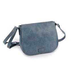 Kabelka crossbody 26x23 cm, barva 5 modrá holubí