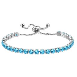 Gaira® Náramek 3238 Silver, Barva tyrkysová