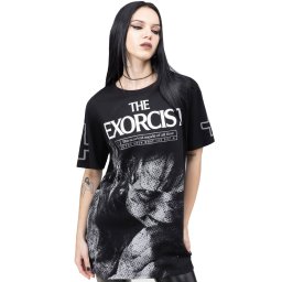 tričko unisex KILLSTAR x THE EXORCIST - Unclean Spirit - Black - KSRA012749