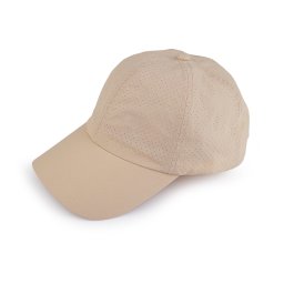 Letní kšiltovka perforovaná unisex, barva 2 béžová světlá