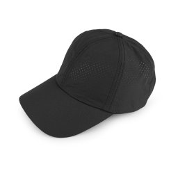 Letní kšiltovka perforovaná unisex, barva 6 šedá tmavá