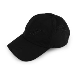 Letní kšiltovka perforovaná unisex, barva 7 černá