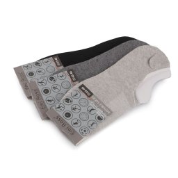 Bavlněné ponožky do tenisek Emi Ross unisex, barva 4 (vel. 43-46) mix