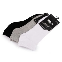 Pánské bavlněné ponožky kotníkové, barva 2 (vel. 39-42) mix