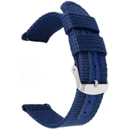 Gaira® GAIRA Řemínek na hodinky Army 3320 modrý 20 mm