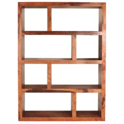 indickynabytek.cz - Knihovna Tara 130x180x35 z indického masivu palisandr / sheesham