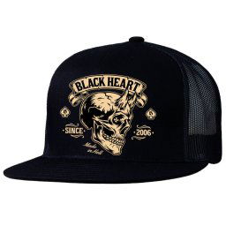 kšiltovka BLACK HEART - DEVIL SKULL - BLACK - 984/ONE