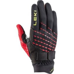 Leki Ultra Trail Breeze Shark, black-red-neonyellow, 6,0