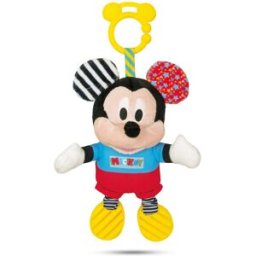 olymptoy Clementoni Mickey plyšový se zvuky a úchytem