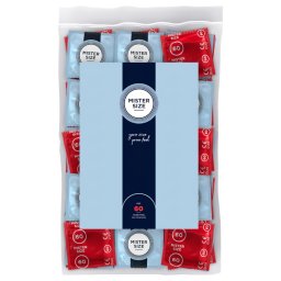 Mister Size - tenk kondomy - 60 mm - 100 ks