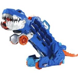 Mattel Hot Wheels City T-Rex tahač se světly a zvuky