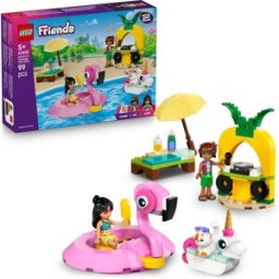 Lego Friends 42658 Zábava u bazénu s jednorožcem a plameňákem