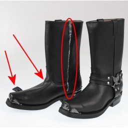 boty pánské GRINDERS - EAGLE HI BLACK - POŠKOZENÉ - MY949