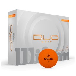 Golfový míček Wilson Duo Soft červená