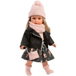 Llorens 54040 Carla - realistická panenka s měkkým látkovým tělem - 40 cm
