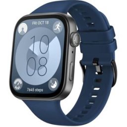 FIXED Silicone Strap pro Huawei Watch FIT 3/4 modrý
