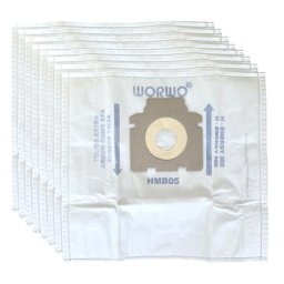 Sáčky WORWO HMB05 pro ETA Adagio, Hoover H81, H88, H89, H90, H91 a Sencor mikrovlákno 8ks