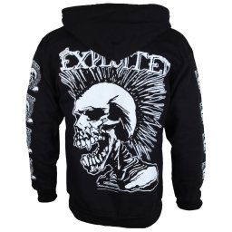 mikina pánská The Exploited Mohican Skull ZH112 - RAZAMATAZ