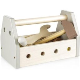 ZOPA Dřevěná sada nářadí v boxu brown