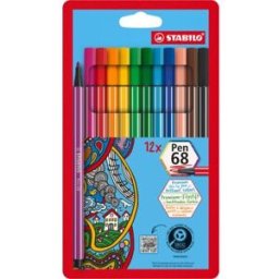 STABILO Pen 68 Art Therapy - sada 12ks