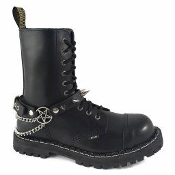 obojek (postroj na botu) Pentagram Classic Spike Boot Strap - LSF3 13