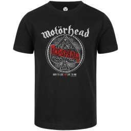 tričko dětské Motörhead - Red Banner - Black - METAL-KIDS - 747.25.8.999