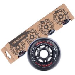 Tempish Radical 76 × 24 84A, black 4 ks