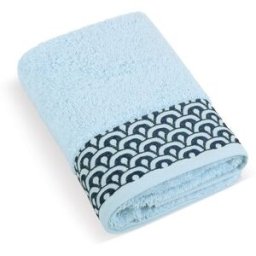 BELLATEX Froté osuška Krajka 500 g K/324 sv. modrá 70 × 140 cm