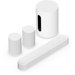 Sonos BEAM bílý + Sonos Sub Mini + 2x Sonos Era 100