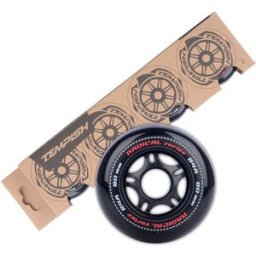 Tempish Radical 80 × 24 84A, black 4 ks