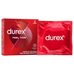 Durex - kondomy - extra tenk pro realistick pocit - 3 ks