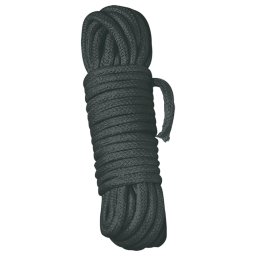Shibari Rope - bondage lano (10 m, ern)
