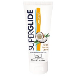 HOT Superglide - jedl lubrikan gel s kokosem - 75 ml