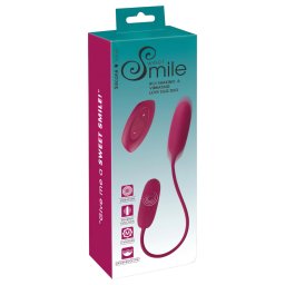 Smile Love Egg Duo - vibran vajko na anln a vaginln stimulaci
