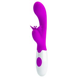 Pretty Love Butterfly Kiss - vibrtor s vnlkem na klitoris - rov