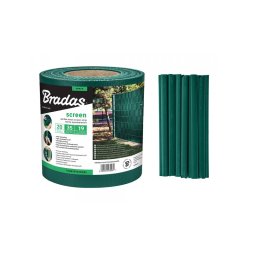 Bradas Krycí plotová páska 19 cm x 35 m, zelená TOB4501935GRL