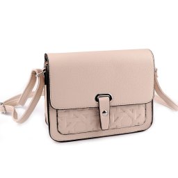 Kabelka crossbody 23x17 cm, barva 8 béžová světlá