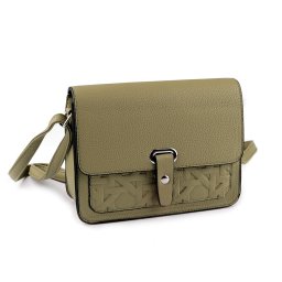 Kabelka crossbody 23x17 cm, barva 11 zelená sv.
